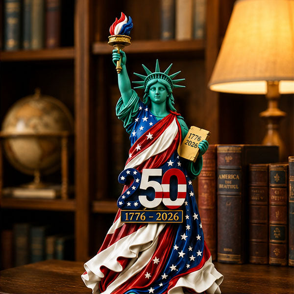 🔥Limited-time promotion🔥Handmade USA 250th Anniversary Statue of Liberty Figurine