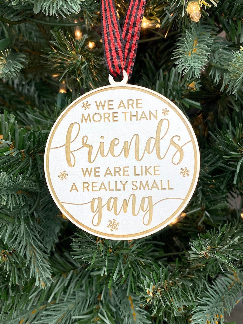 Wooden Friendship Ornament