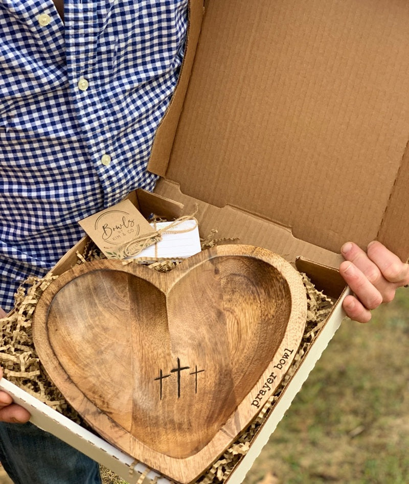 Heart Prayer Bowl - BUY 2 FREE SHIPPING
