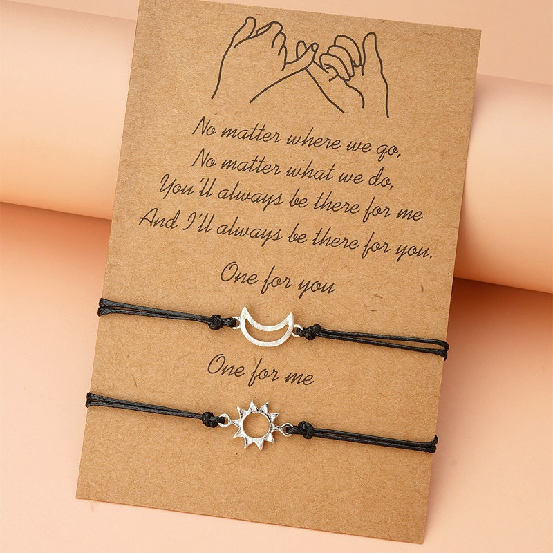 Sun and Moon Friendship Bracelets