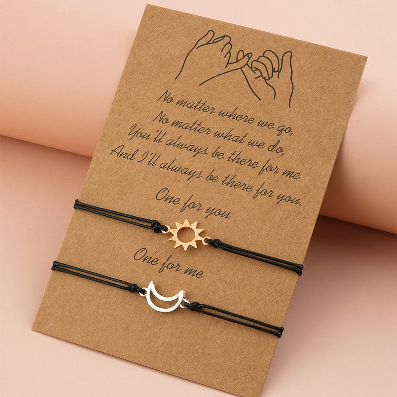 Sun and Moon Friendship Bracelets