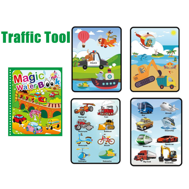Magic Water Coloring Book - BUY 4 FREE SHIPPING