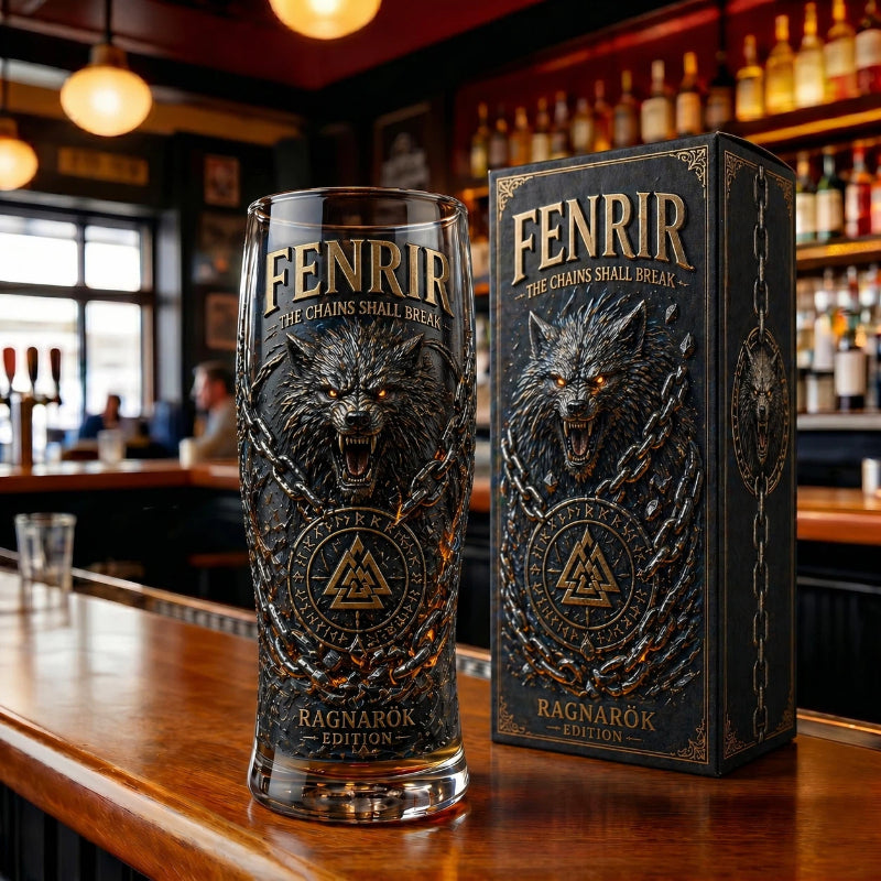⚡🐉 MYTHIC TITANS SERIES BEER GLASS🍺🔥