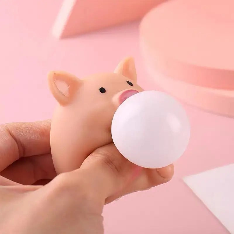 Piglet Spit Bubbles Squeeze Toys - BUY 4 FREE SHIPPING