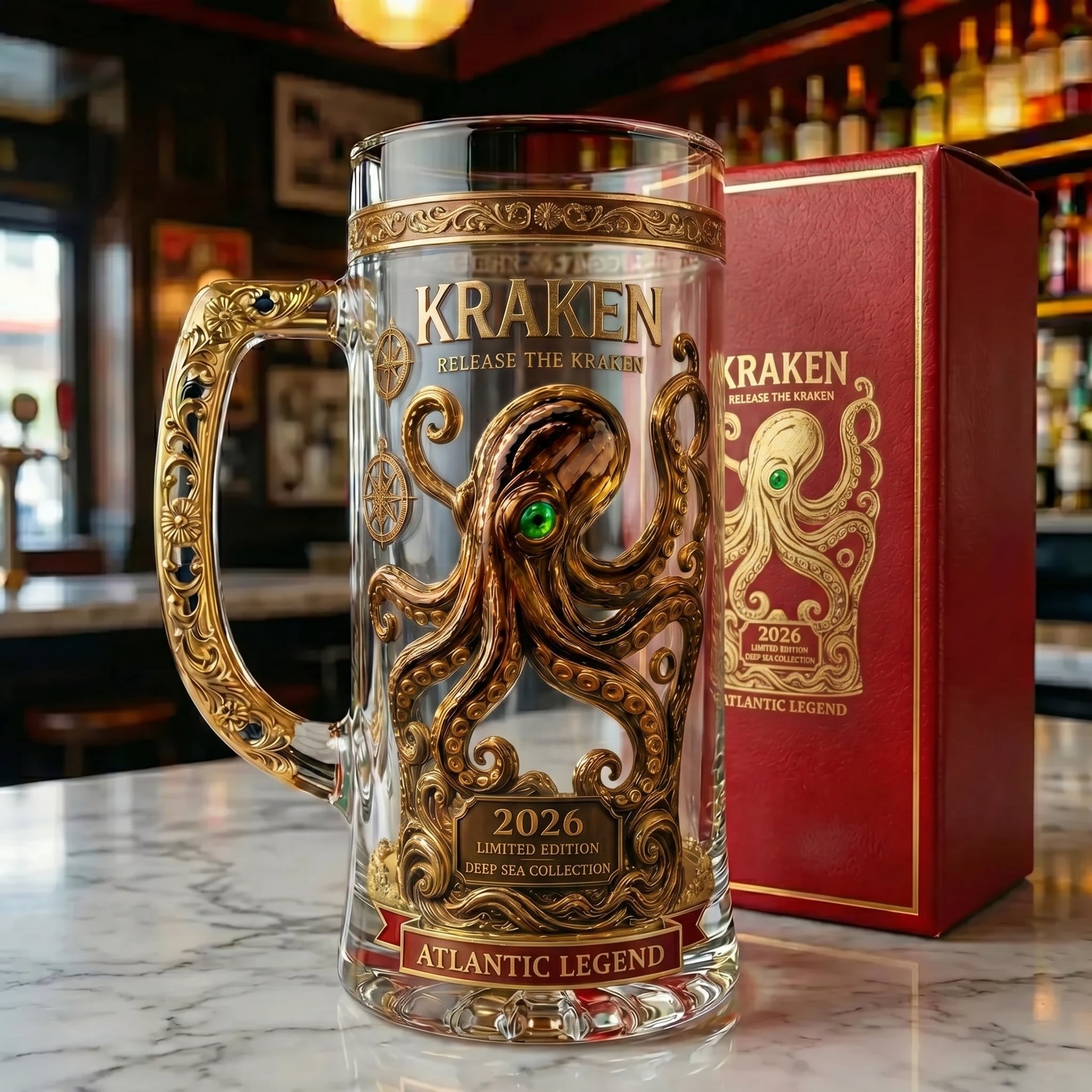 KRAKEN ATLANTIC LEGEND GLASS – 2026 LIMITED EDITION