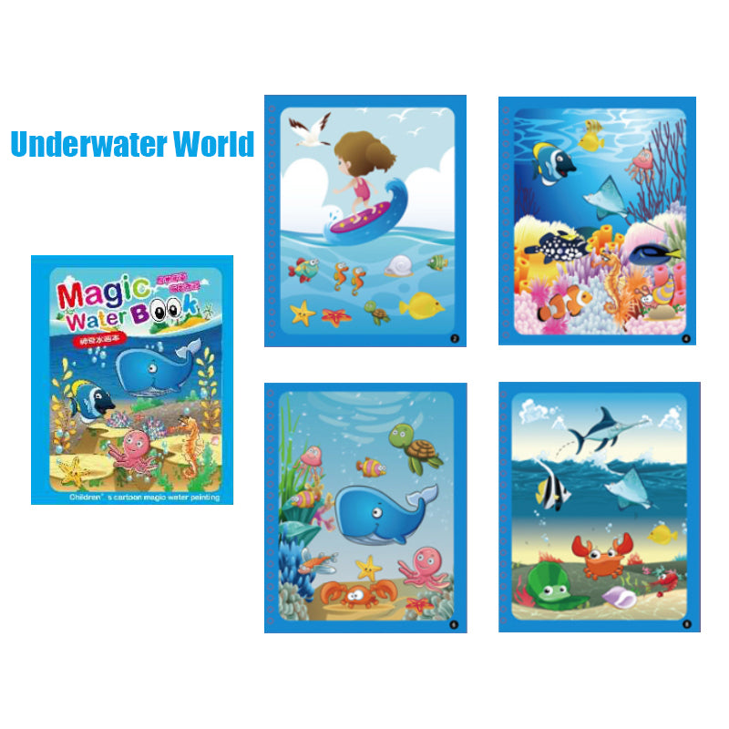 Magic Water Coloring Book - BUY 4 FREE SHIPPING
