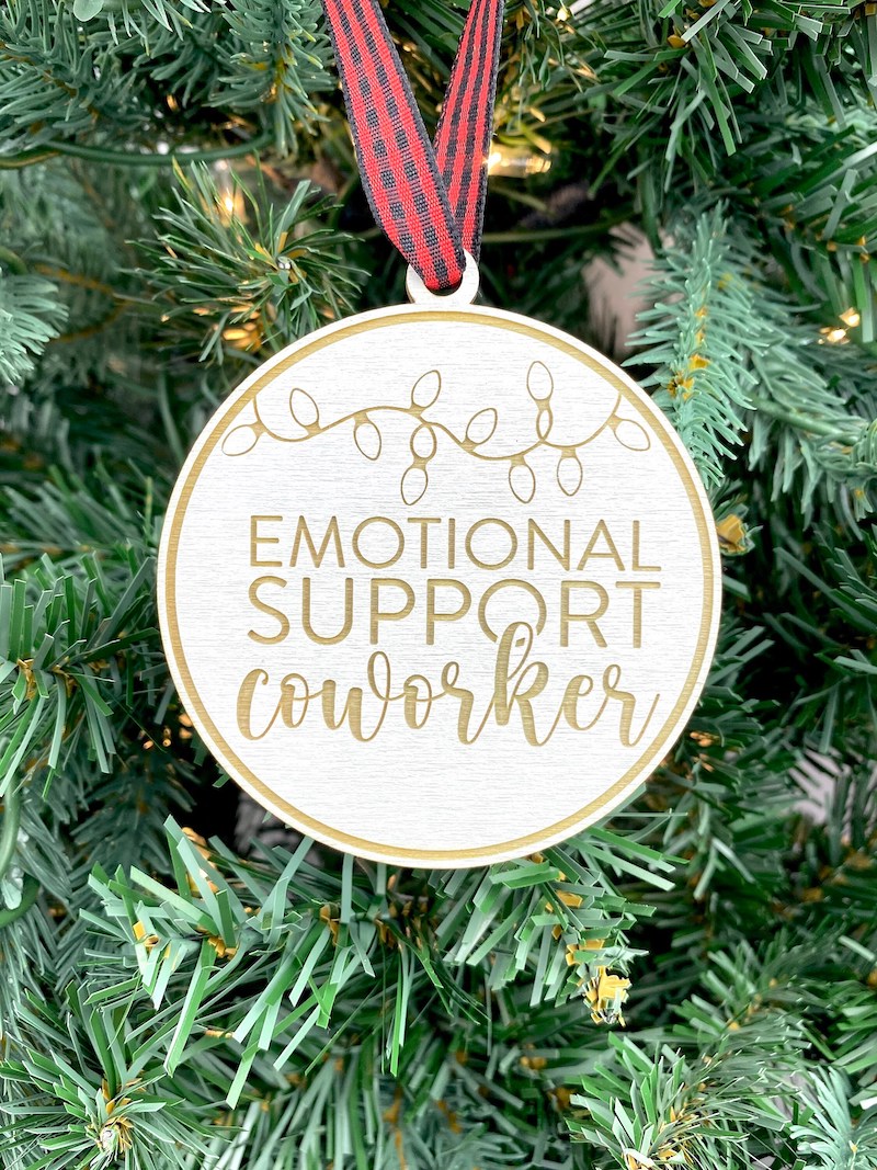 Wooden Friendship Ornament