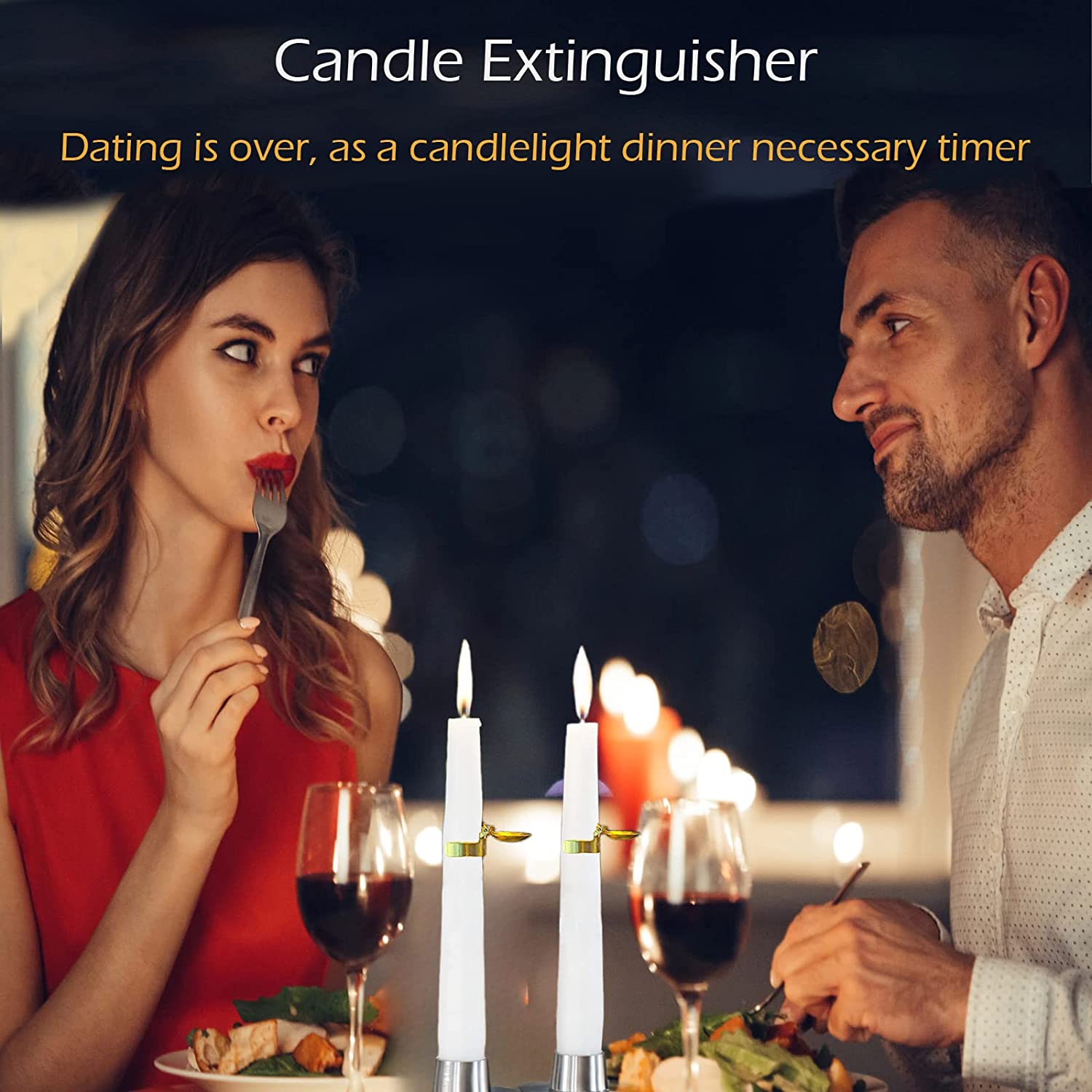 LAST DAY PROMOTION - Automatic Candle Extinguisher - BUY 4 FREE SHIPPING