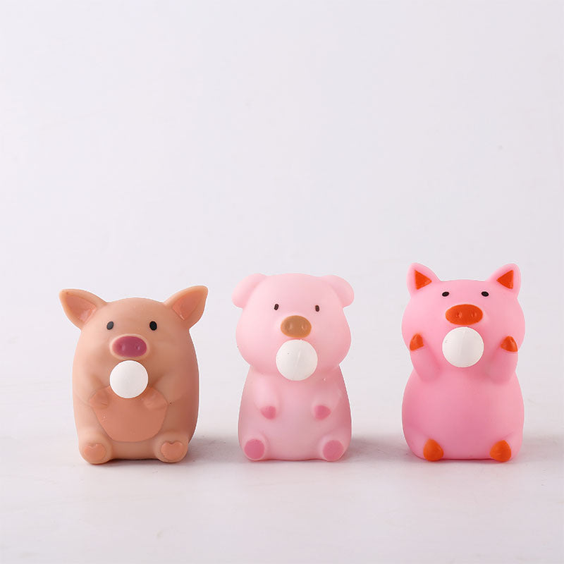Piglet Spit Bubbles Squeeze Toys - BUY 4 FREE SHIPPING
