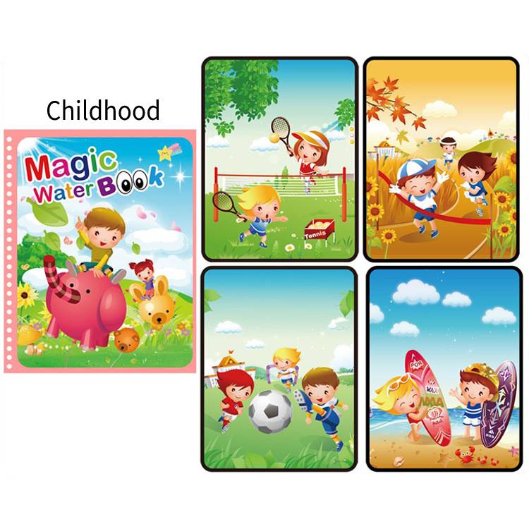 Magic Water Coloring Book - BUY 4 FREE SHIPPING