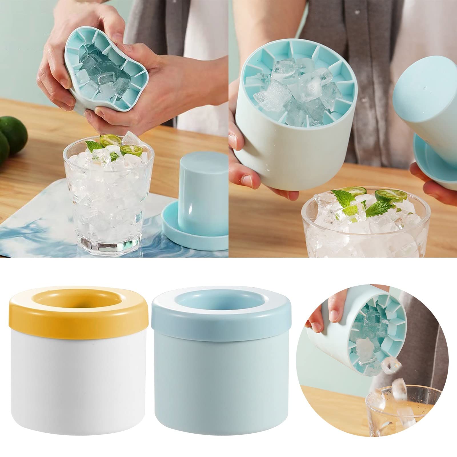LAST DAY PROMOTION - Silicone Ice Cube Maker Cup - BUY 2 FREE SHIPPING