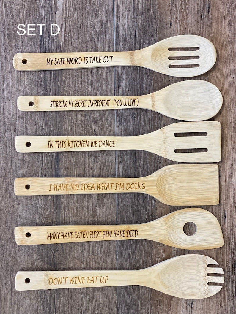 🤣Funny Wooden Spoon Set - BUY 2 FREE SHIPPING