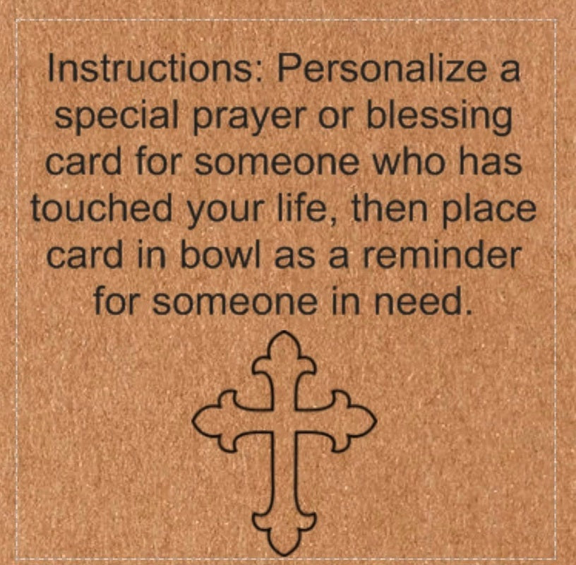 Heart Prayer Bowl - BUY 2 FREE SHIPPING