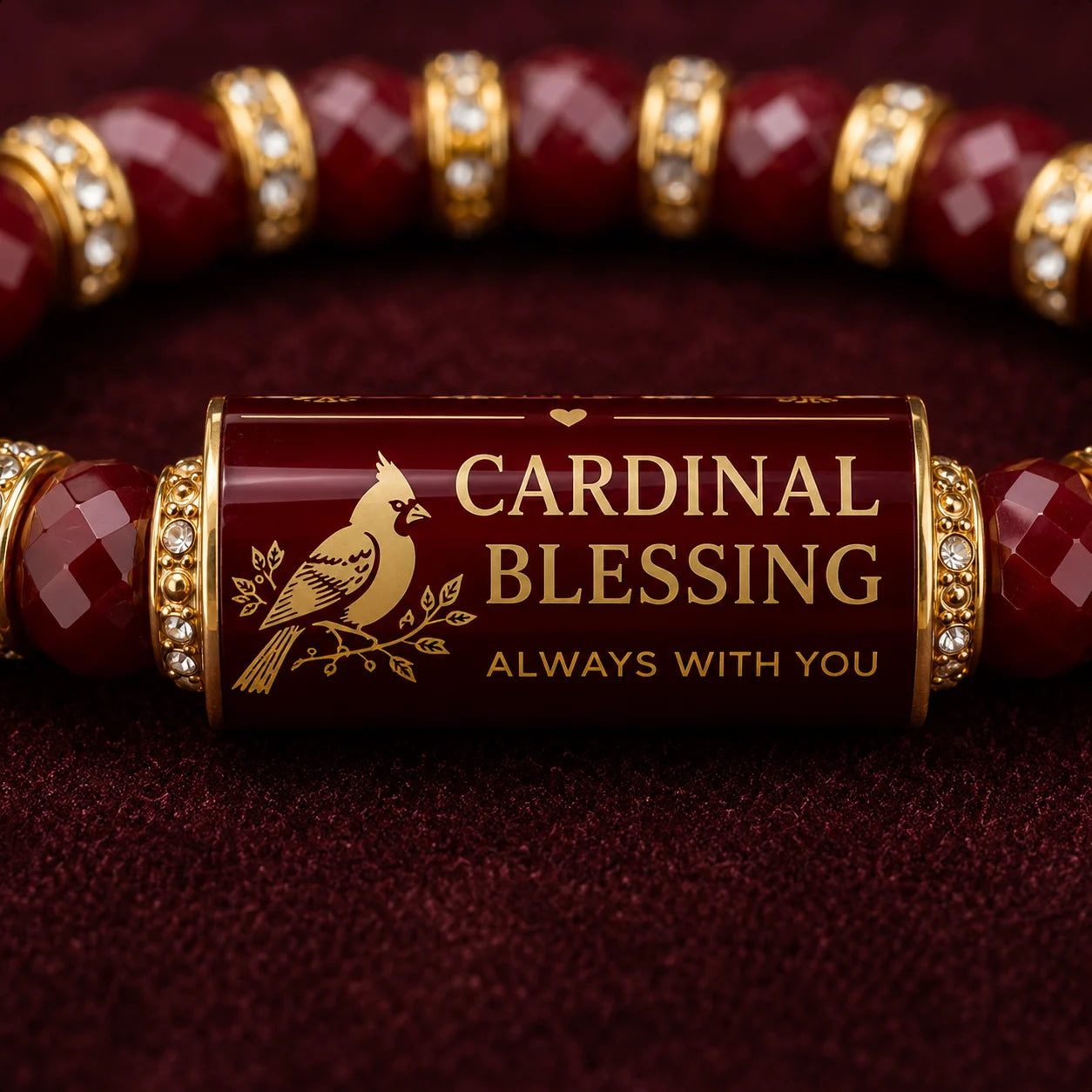 🏆Last Day Promo: 49% OFF - Cardinal Blessing Keepsake Bracelet ❤️