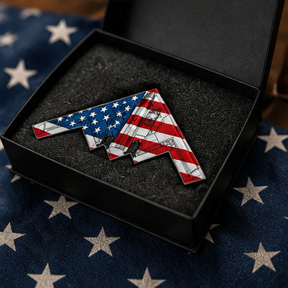🔥250th Anniversary Patriotic Collectible —— Stealth Bomber Challenge Coin