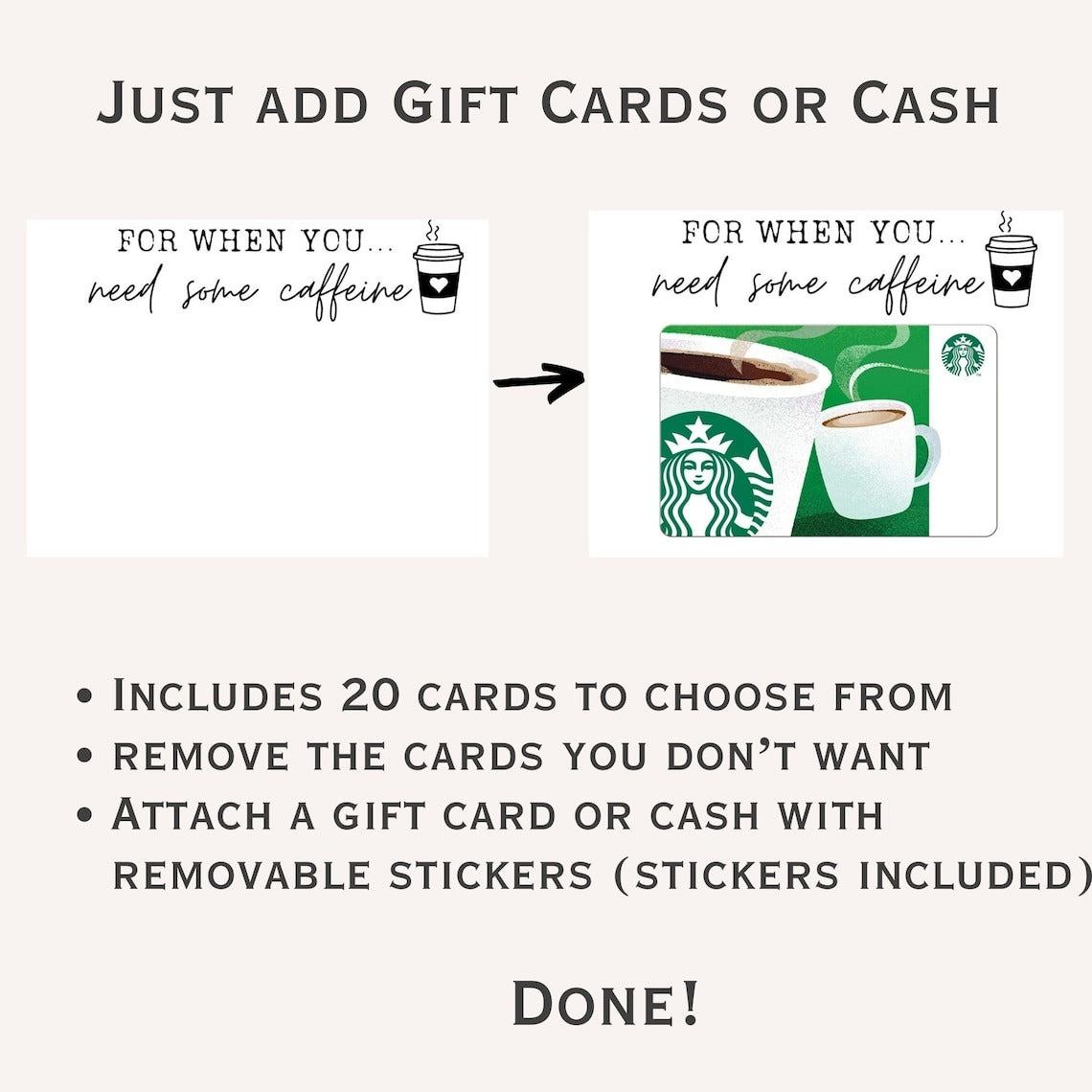 College Gift Card Care Package - BUY 2 FREE SHIPPING