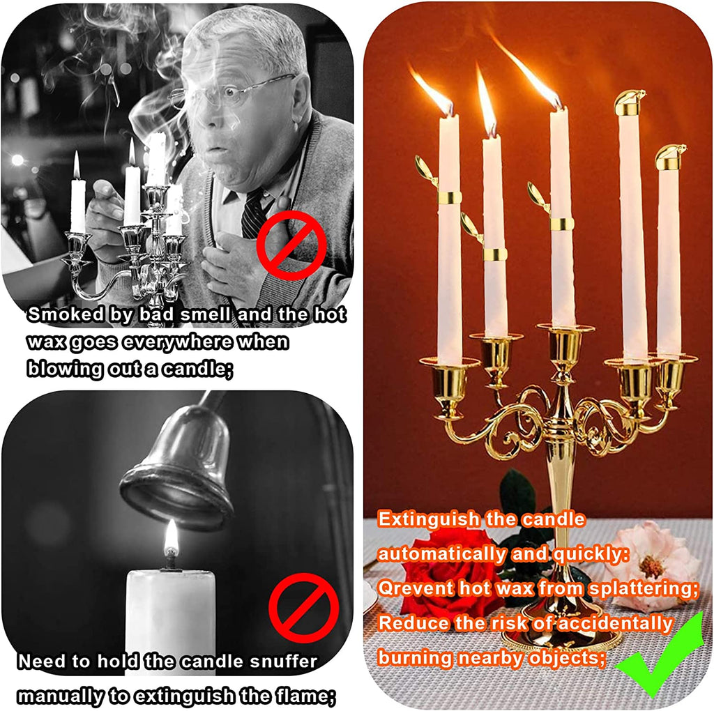 LAST DAY PROMOTION - Automatic Candle Extinguisher - BUY 4 FREE SHIPPING