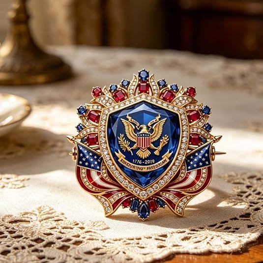 🎁Last Day 60% OFF🔥US 250th Anniversary Brooch Pin
