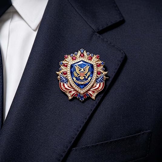 🎁Last Day 60% OFF🔥US 250th Anniversary Brooch Pin