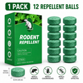 🌿✨ Natural Rodent Repellent Balls – Peppermint & Lemon Oil Pest Deterrent (12 Pack)