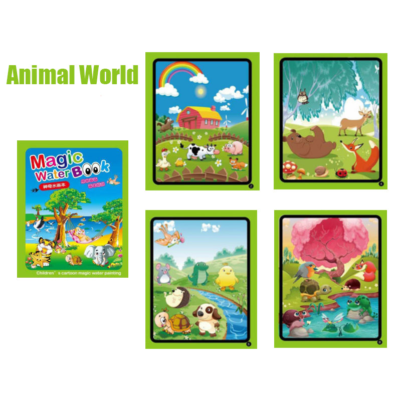 Magic Water Coloring Book - BUY 4 FREE SHIPPING