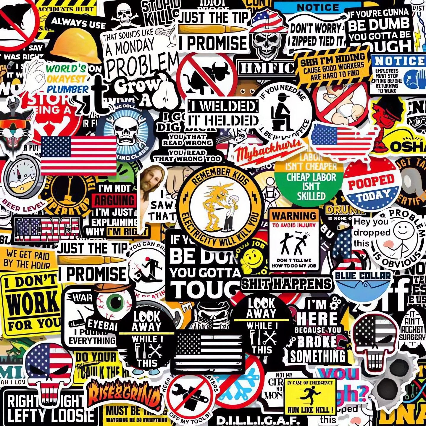 150PCS Individuality Stickers