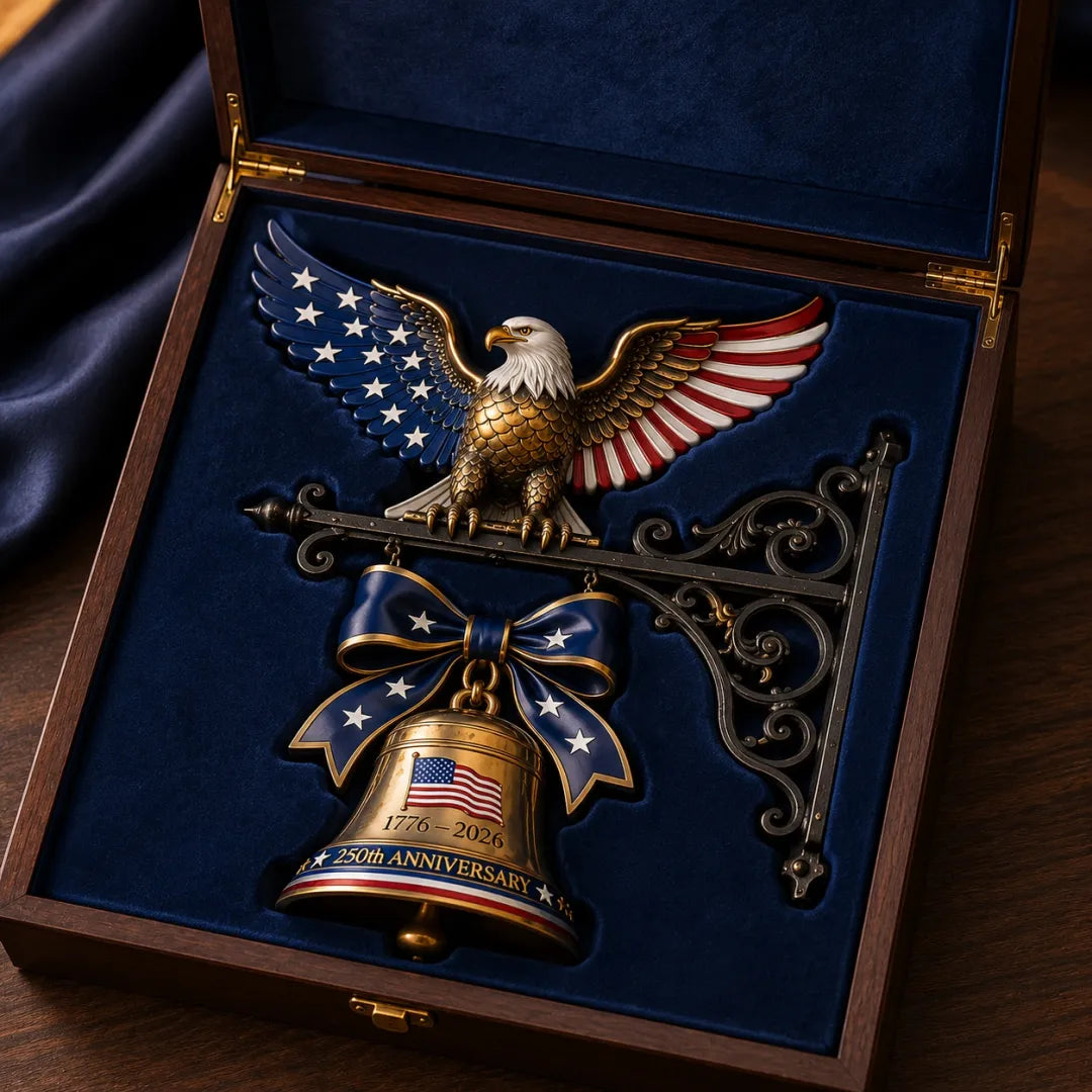 🇺🇸 Ring in the Semiquincentennial: 1776-2026 "Spirit of Liberty" Eagle Bell