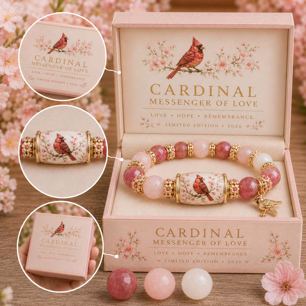 ❤ Love, Remembrance & Cardinal Blessings 🕊️ | 2026 Limited Edition Bracelet