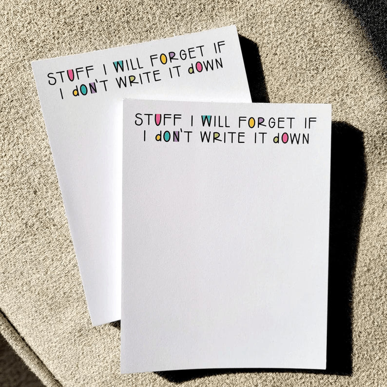 😆To Do List Notepad | Funny Stationery