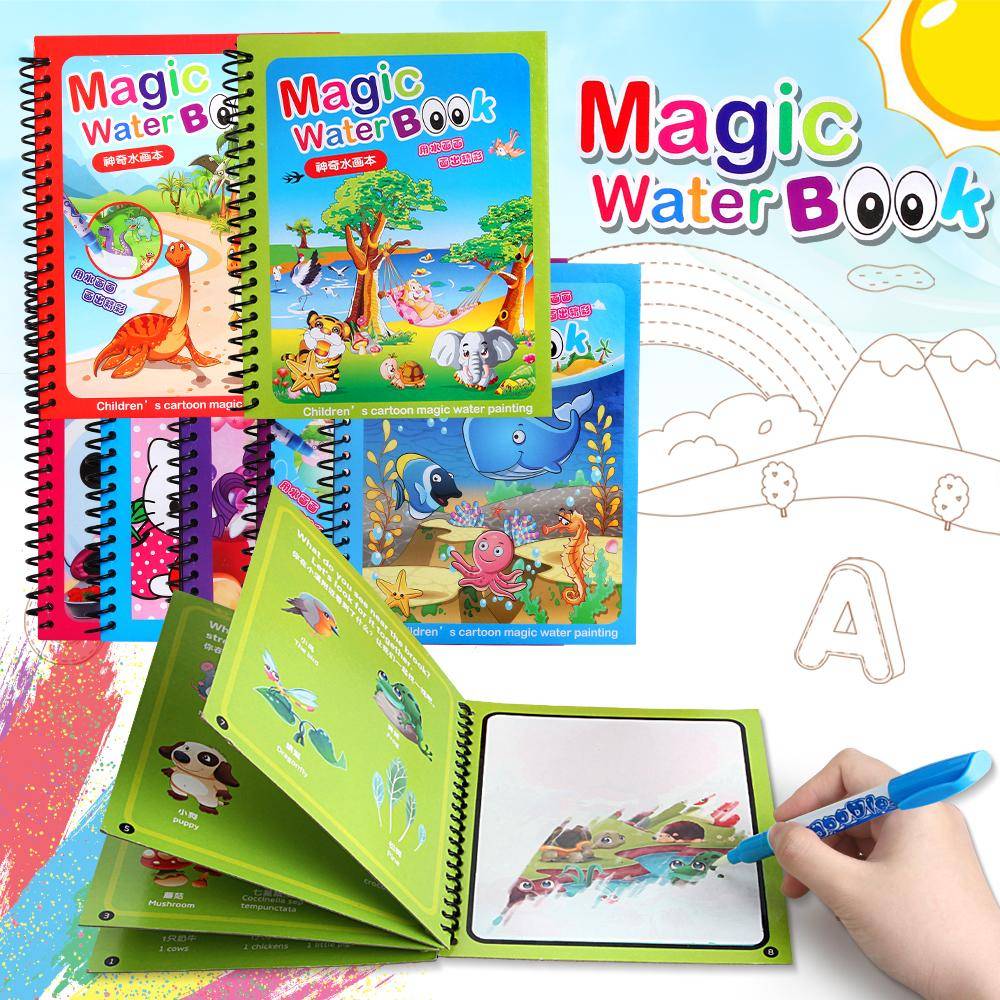 Magic Water Coloring Book - BUY 4 FREE SHIPPING